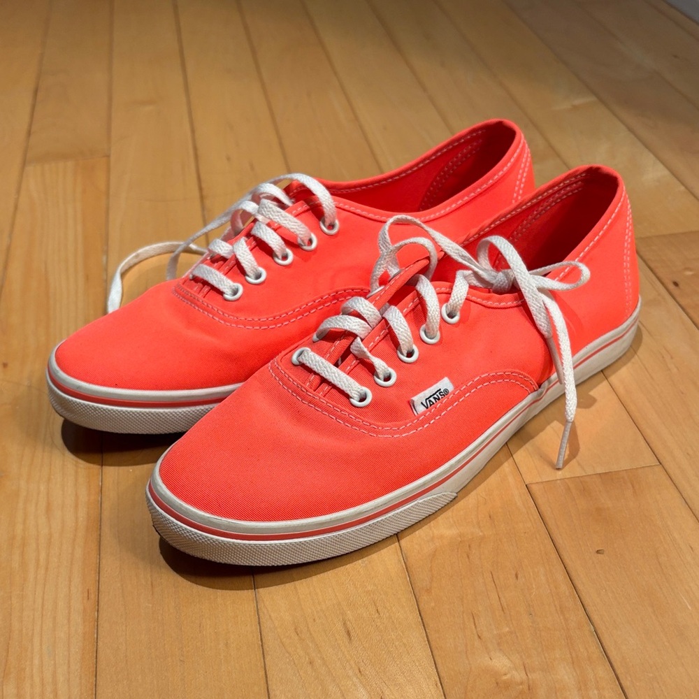 Vans Bright Coral Sneakers